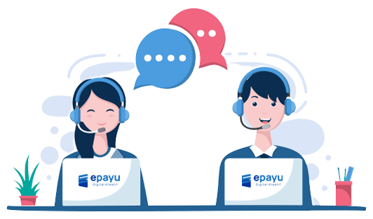 Customer Service Epayu siap membantu Anda